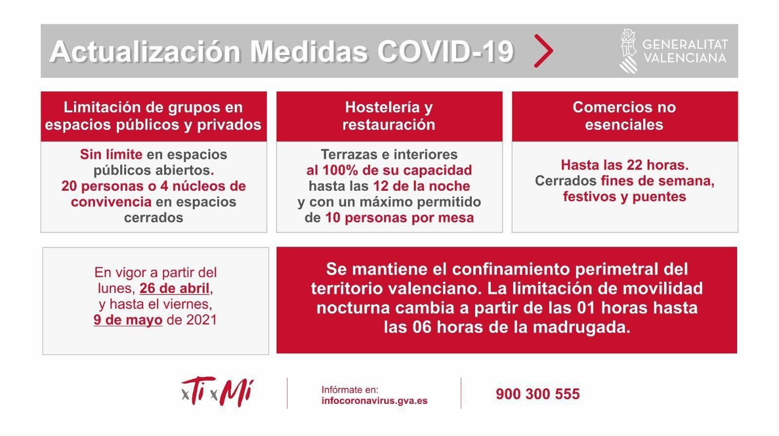 Captura falsa amb les noves mesures sanitàries que, suposadament, anava a comunicar aquest dijous la Generalitat