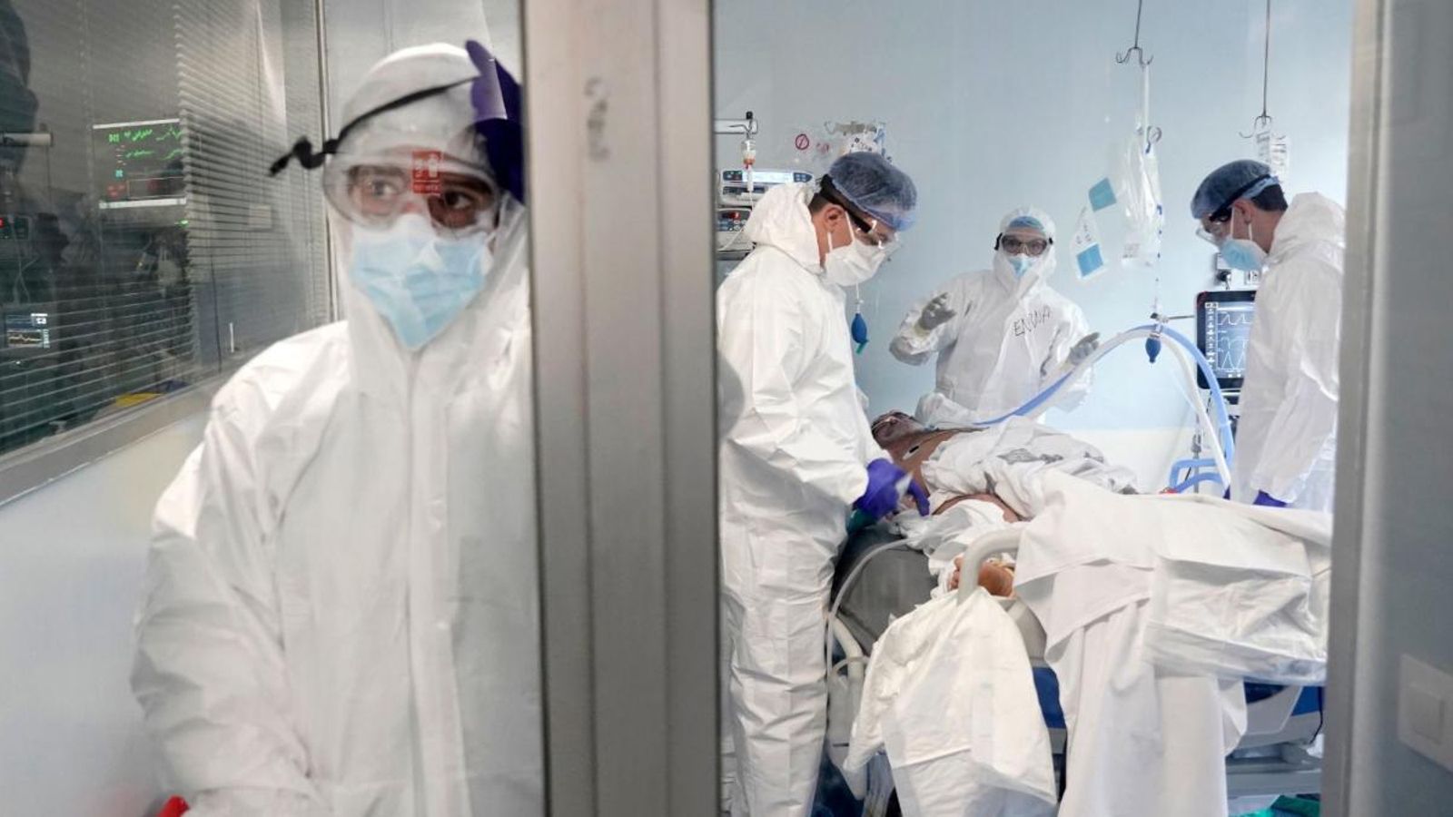 Imatge d'arxiu d'una unitat de cures intensives