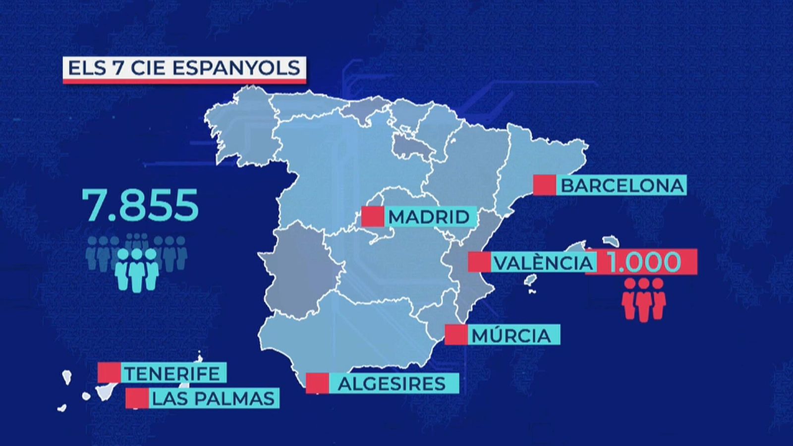 VÍDEO | CIE de Sapadors: protestes davant la porta blava