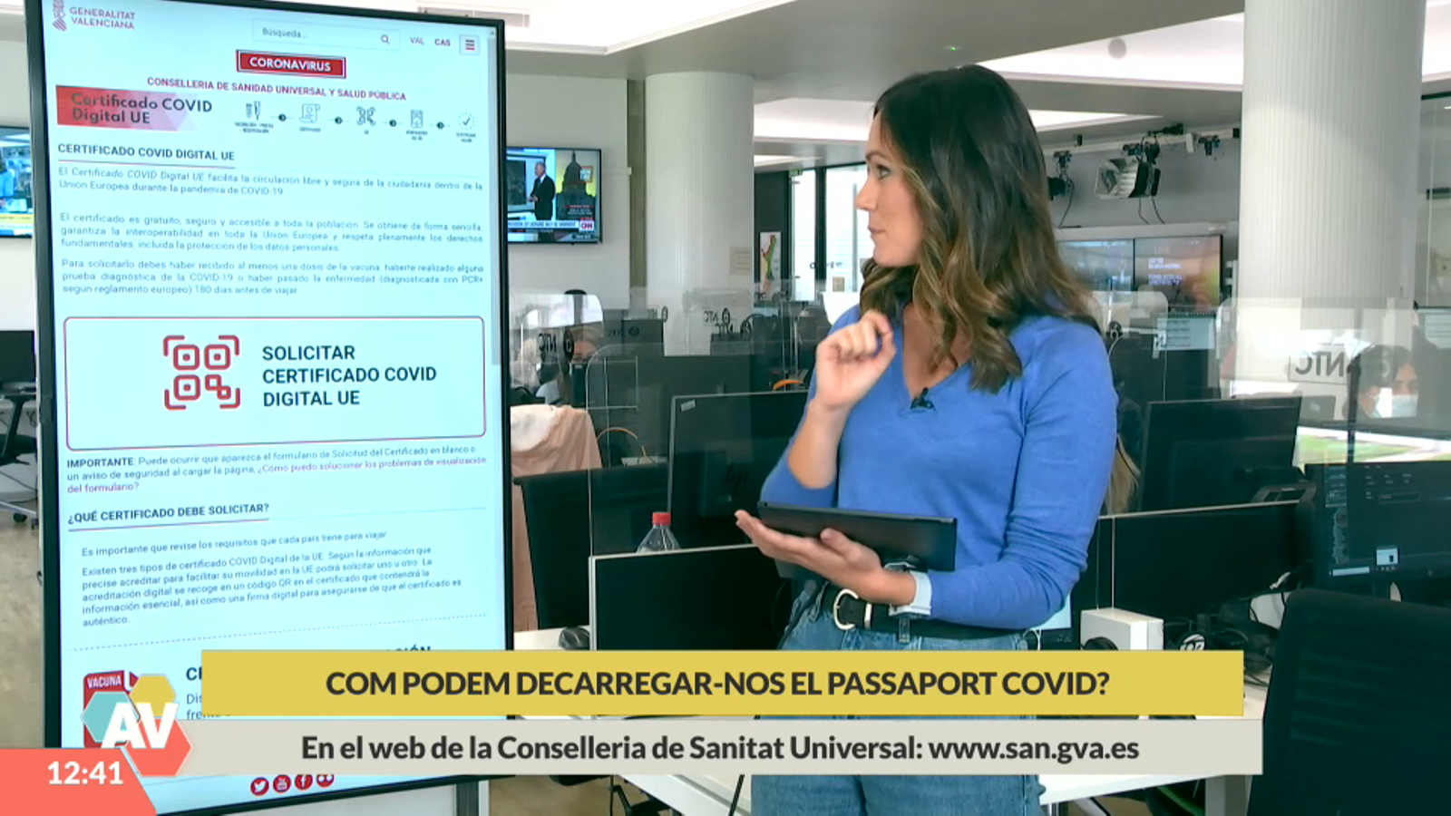 Com es pot obtindre el certificat Covid