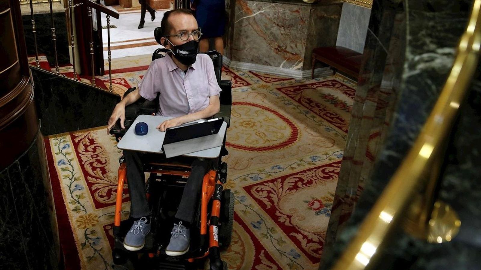 El portaveu d'Unides Podem en el Congrés, Pablo Echenique