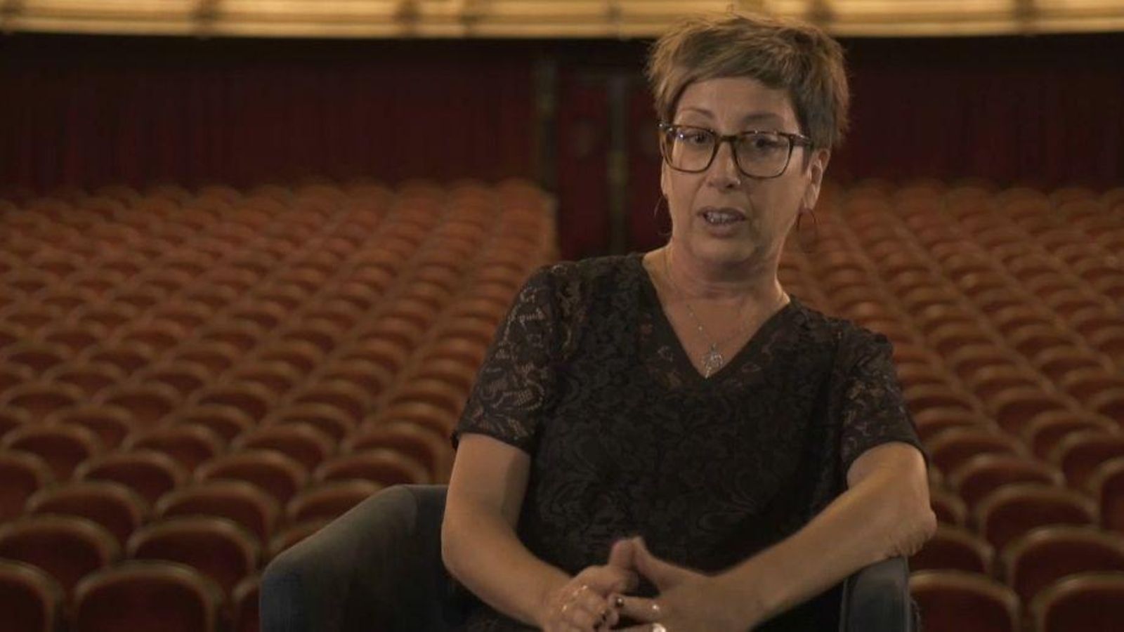 María Cárdenas durant una intervenció en el programa d'À Punt 'Plaerdemavida'