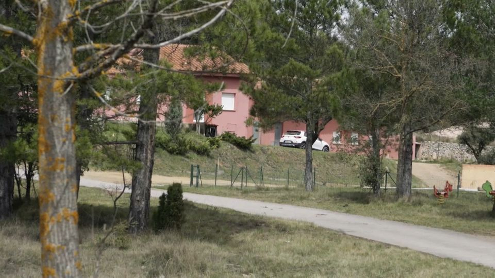 Imatge del mas de la Xaparra, on actuava la secta