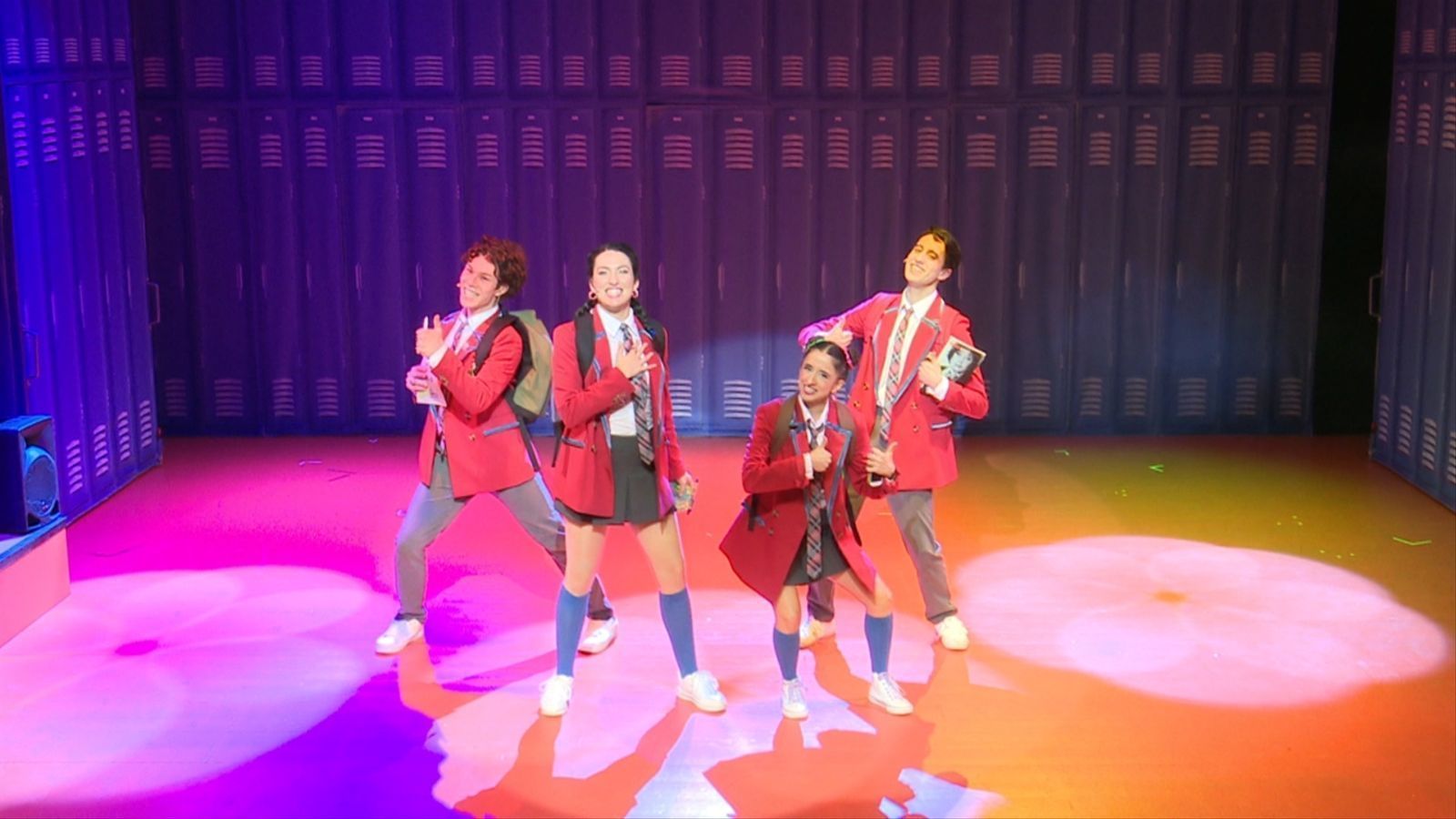 Moment d'un assaig del musical 'Bruno'