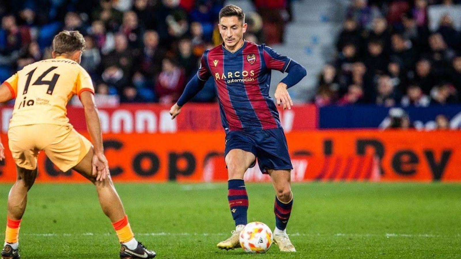 Pablo Martínez, jugador del Llevant Pablo Martínez, jugador del Llevant