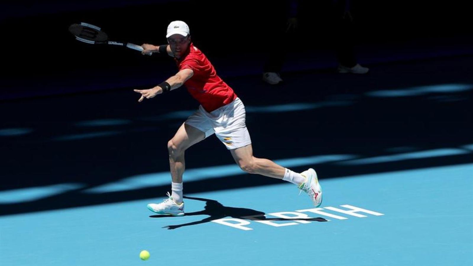 Roberto Butista, durant el partit