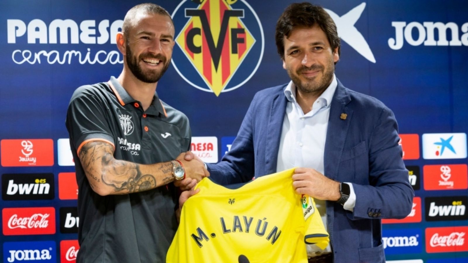 Presentació de Miguel Layún.