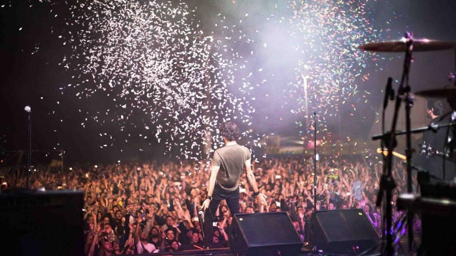 En imatge, una actuació en l'escenari del Sansan Festival