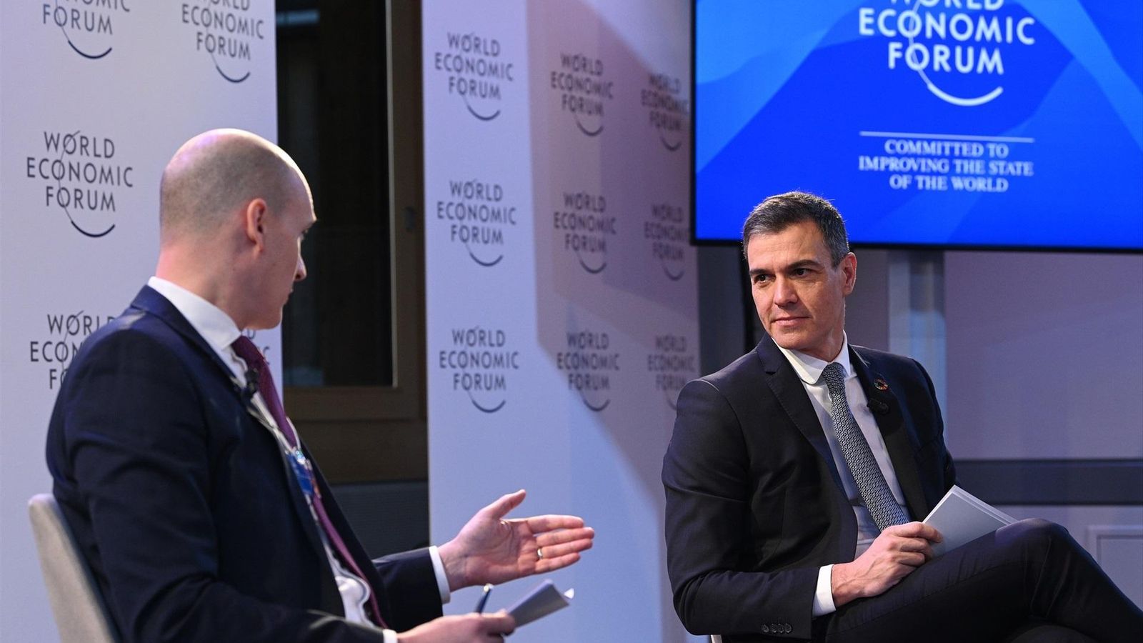 Sánchez, aquest dimarts en el Fòrum Econòmic Mundial de Davos