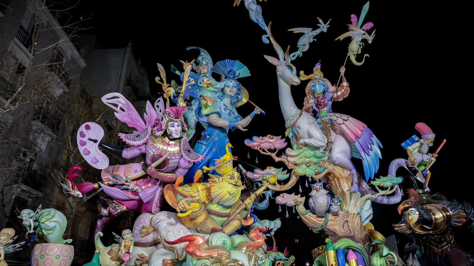 La falla d'Exposició-Micer Mascó, la millor de 2023