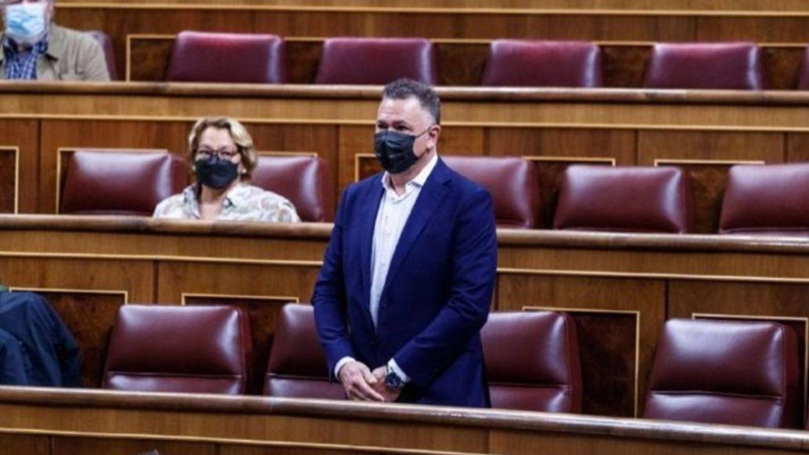 Imatge d'arxiu del diputat d'Unides Podem Juan Antonio Delgado