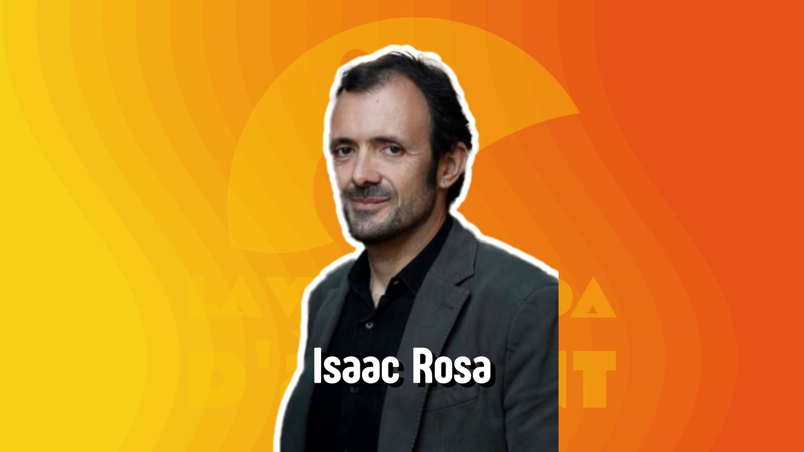10.09.2025 | L'entrevista | Isaac Rosa, autor de 'Las buenas noches'