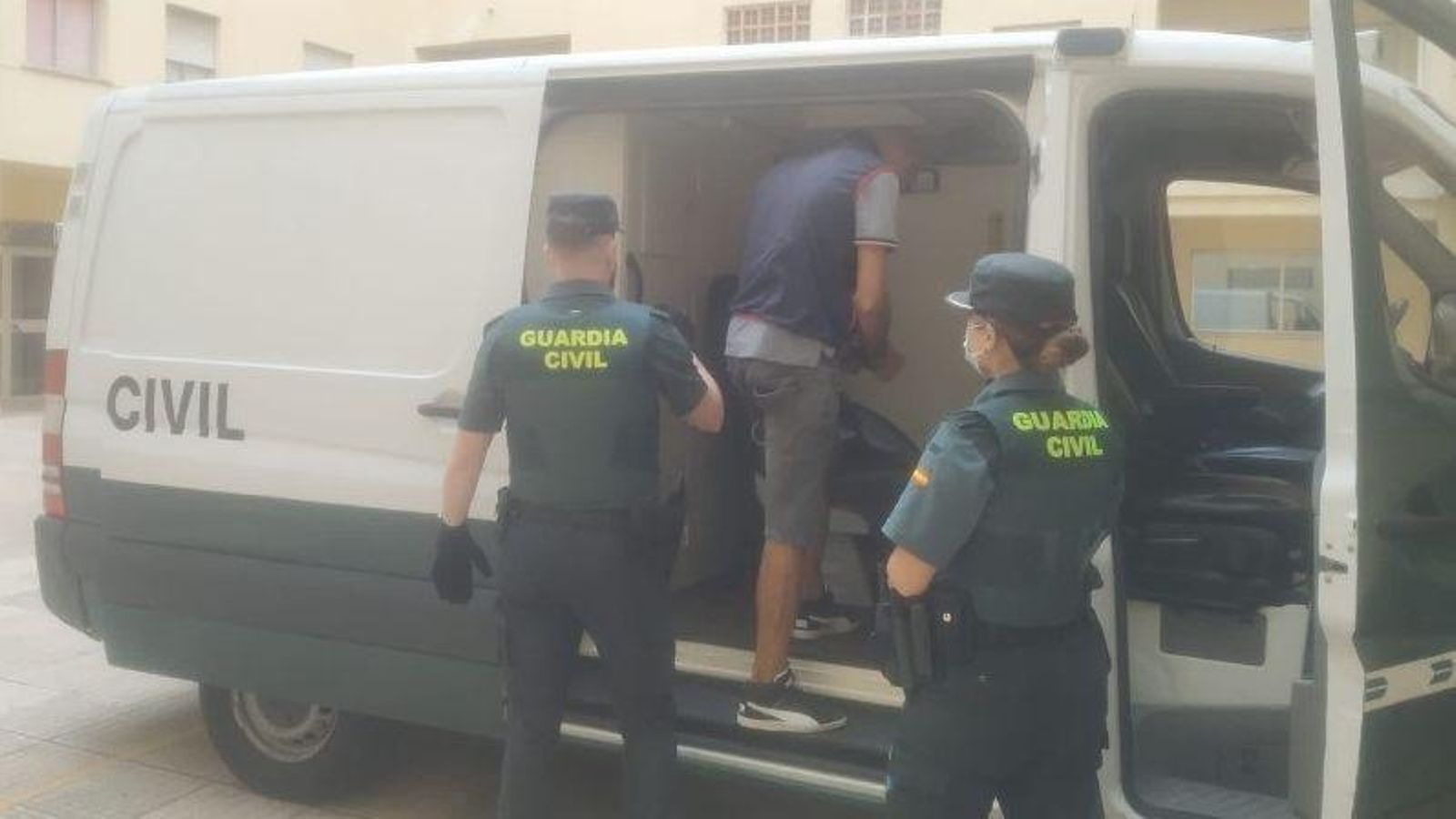 Un dels detinguts en l'operació