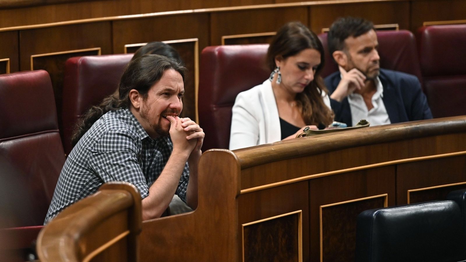 Iglesias, en el Congrés dels Diputats