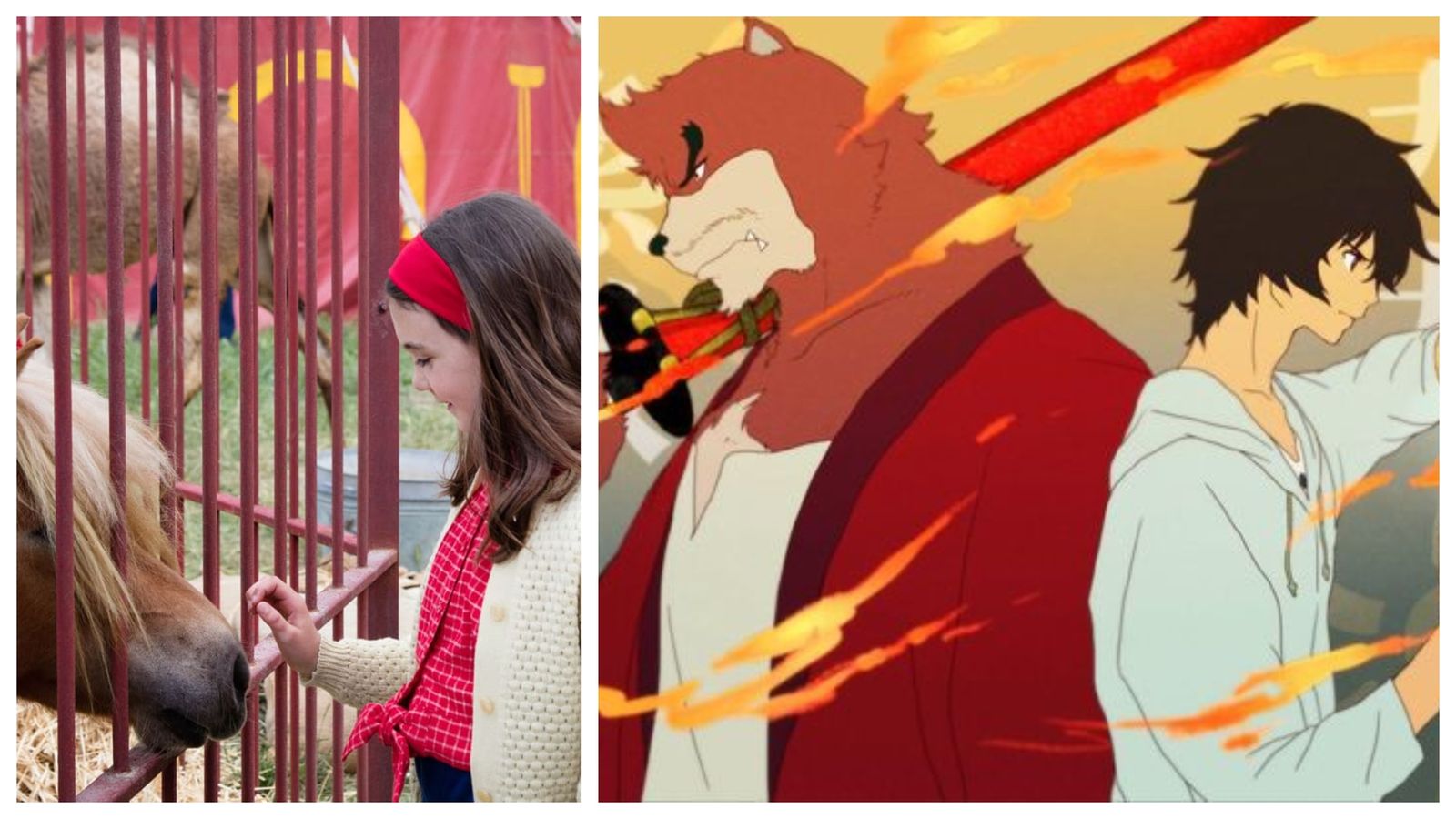 Fotogrames de 'El meu amic Pony' i 'El xiquet i la bèstia'
