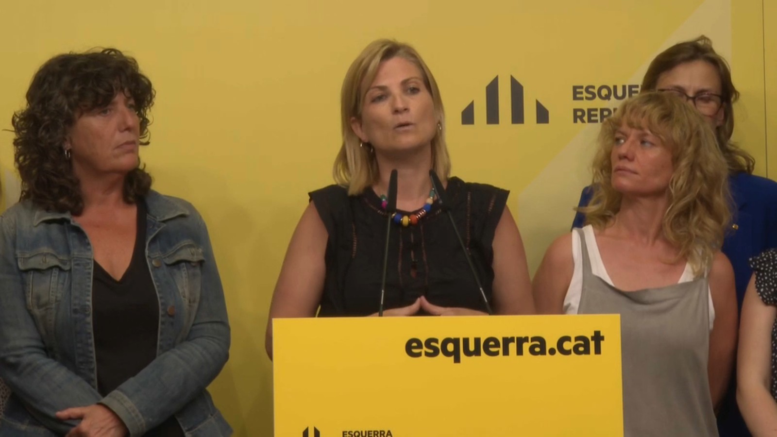 Raquel Sans, portaveu d'ERC