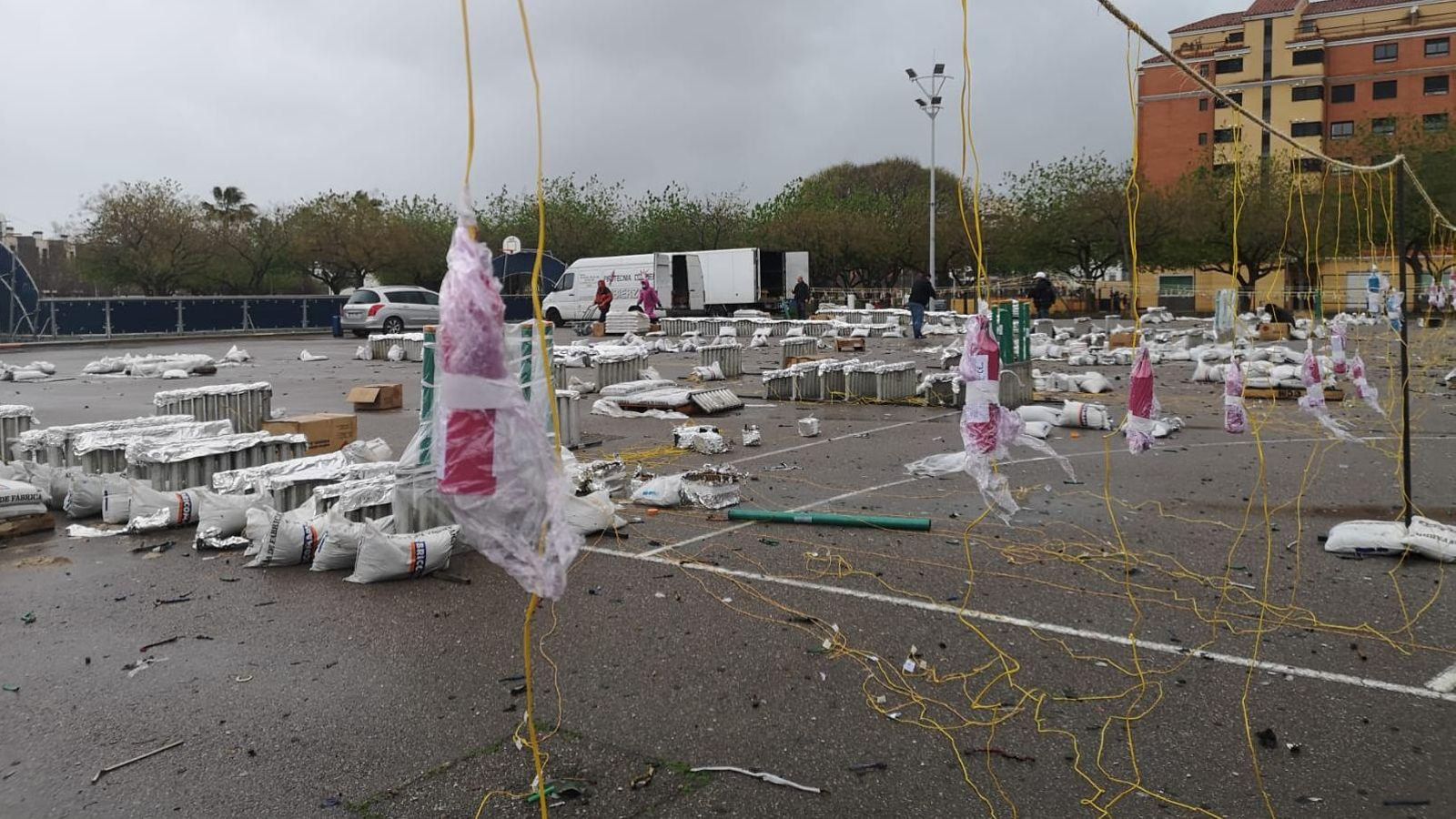 La mascletà que anava a disparar-se aquest dilluns a Castelló i que finalment ha sigut suspesa