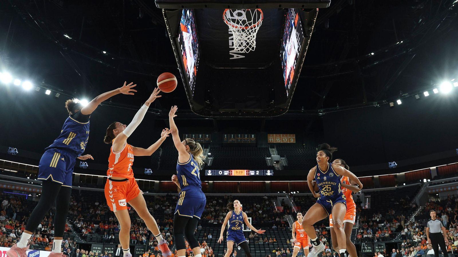 Elena Buenavida, en una acció del duel