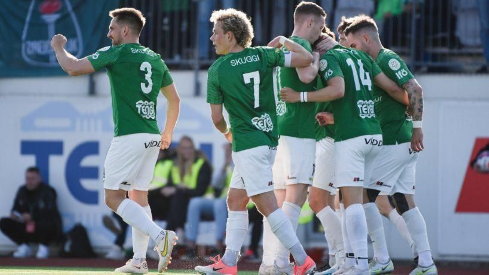 Imatge de jugadors del Breidablik islandés