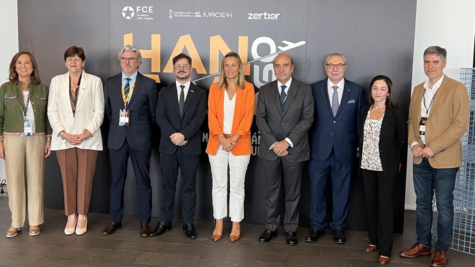 inauguració d’Hangar 360, la IV Trobada Internacional d’Innovació i Emprenedoria entre Xile i Espanya, a València