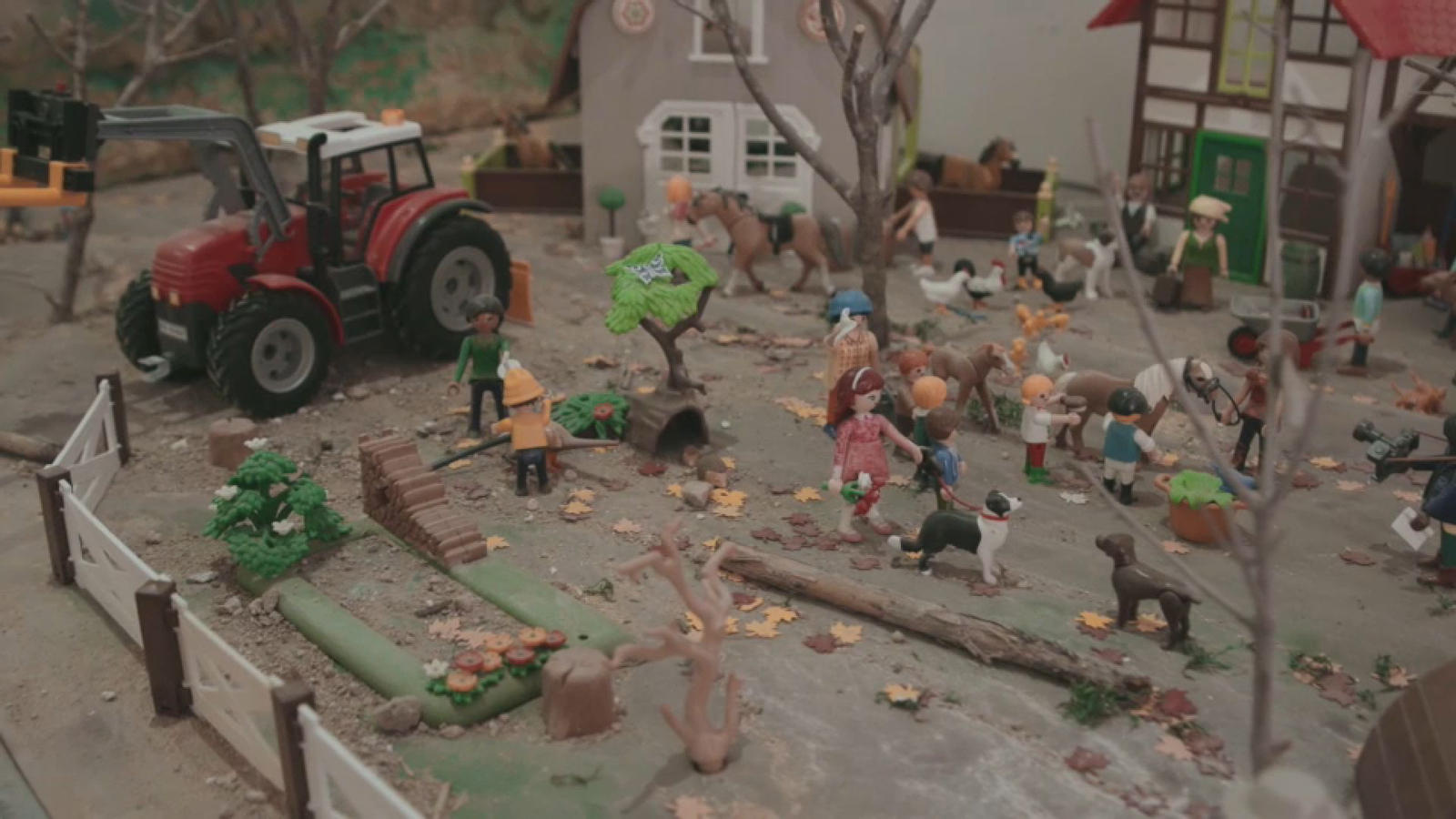 Ninots de Playmobil recreen la 'Fira de Sant Isidre' de Castalla