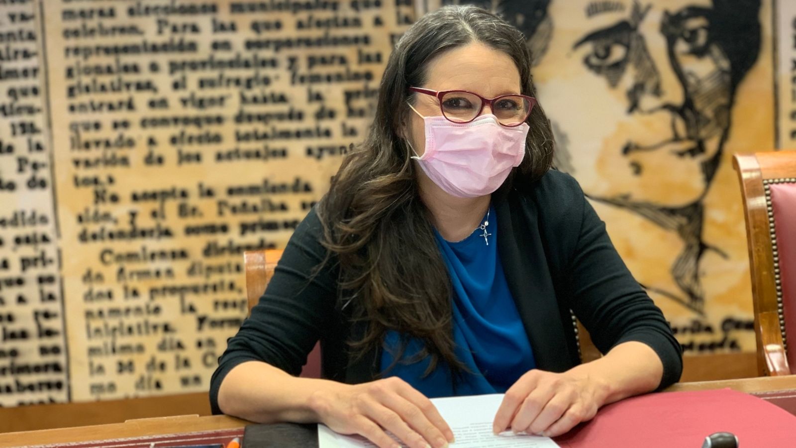 La vicepresidenta del Consell, Mónica Oltra, en una imatge d'arxiu