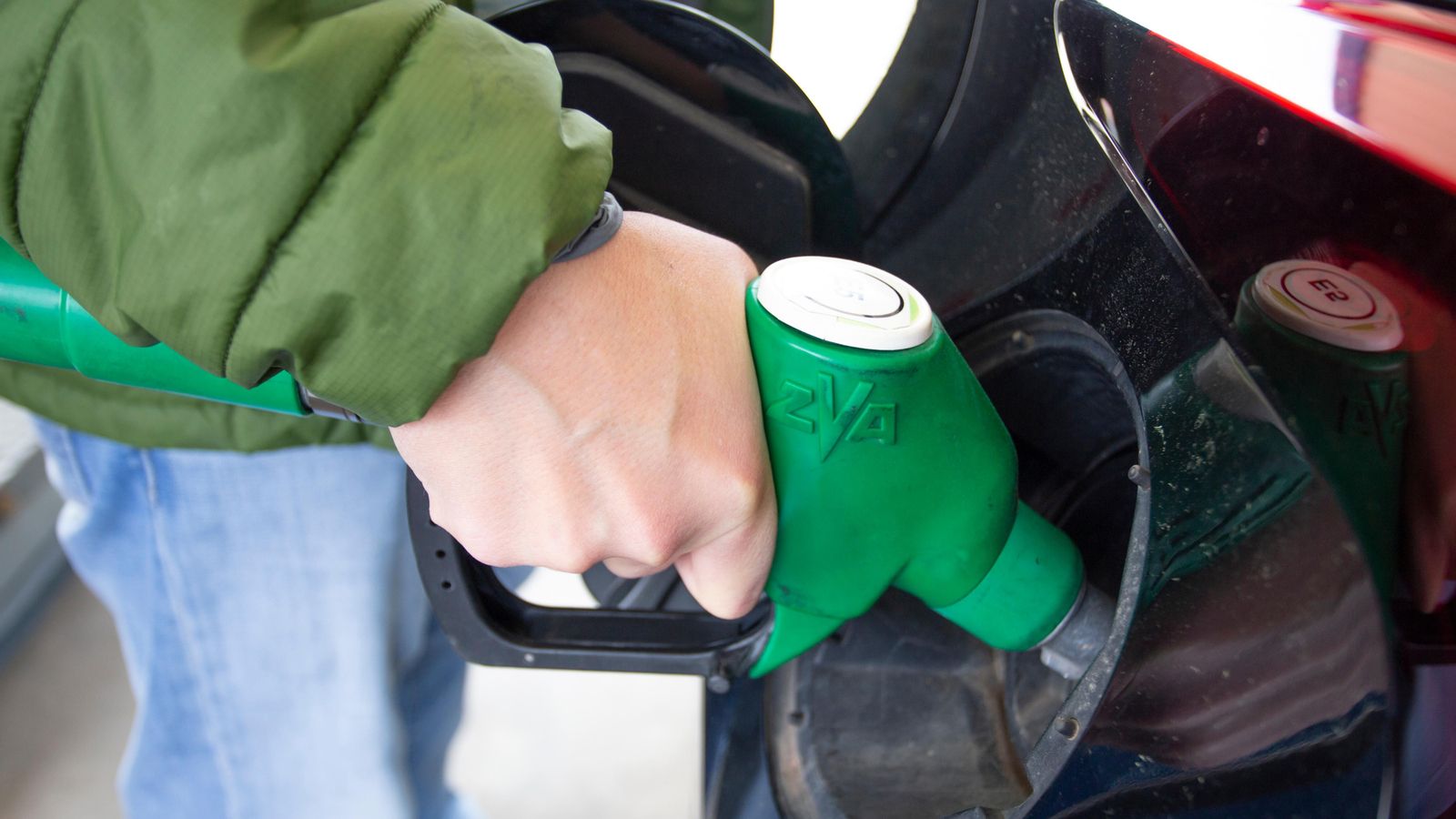 Assortidor de gasolina 95 (arxiu)