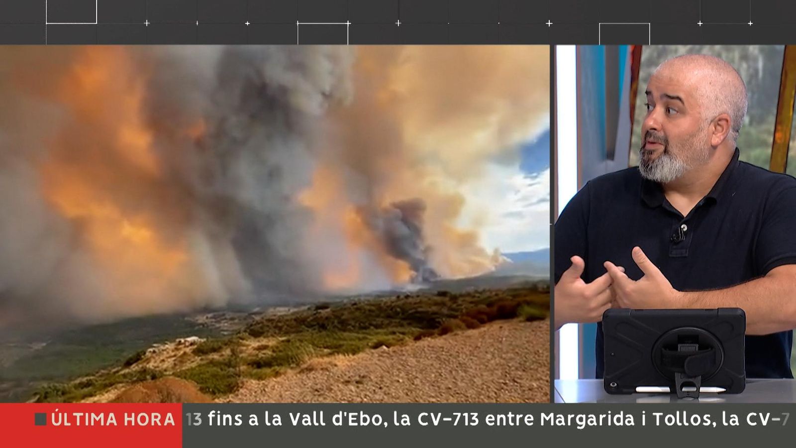 Ferran Dalmau analitza el vincle entre l'abandonament rural i la virulència dels incendis