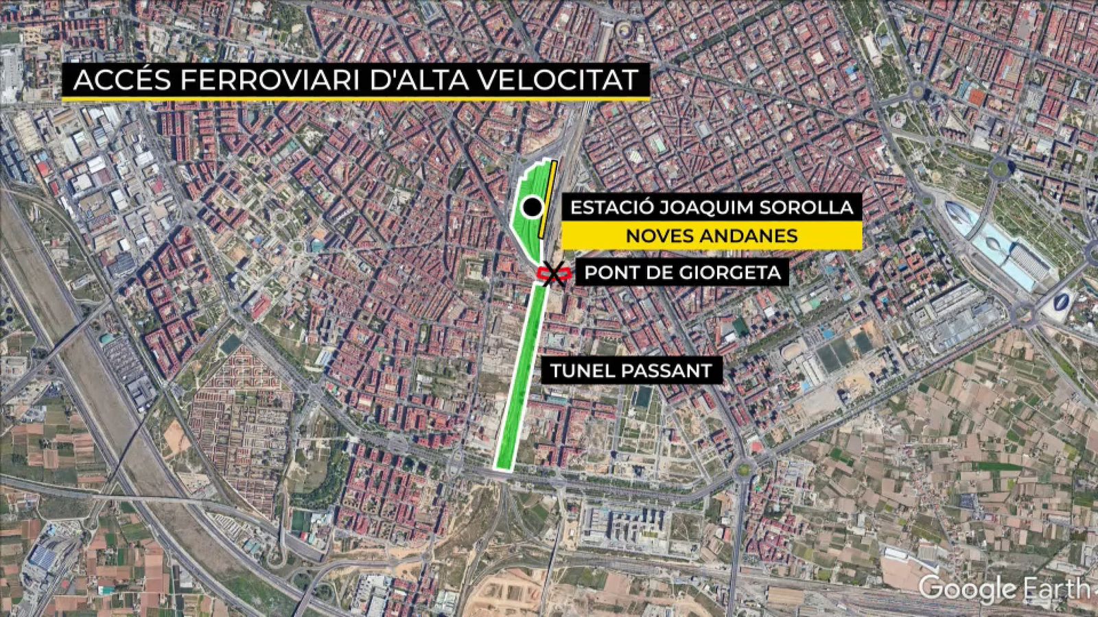 Així quedarà el centre de València una vegada estiguen acabades les obres