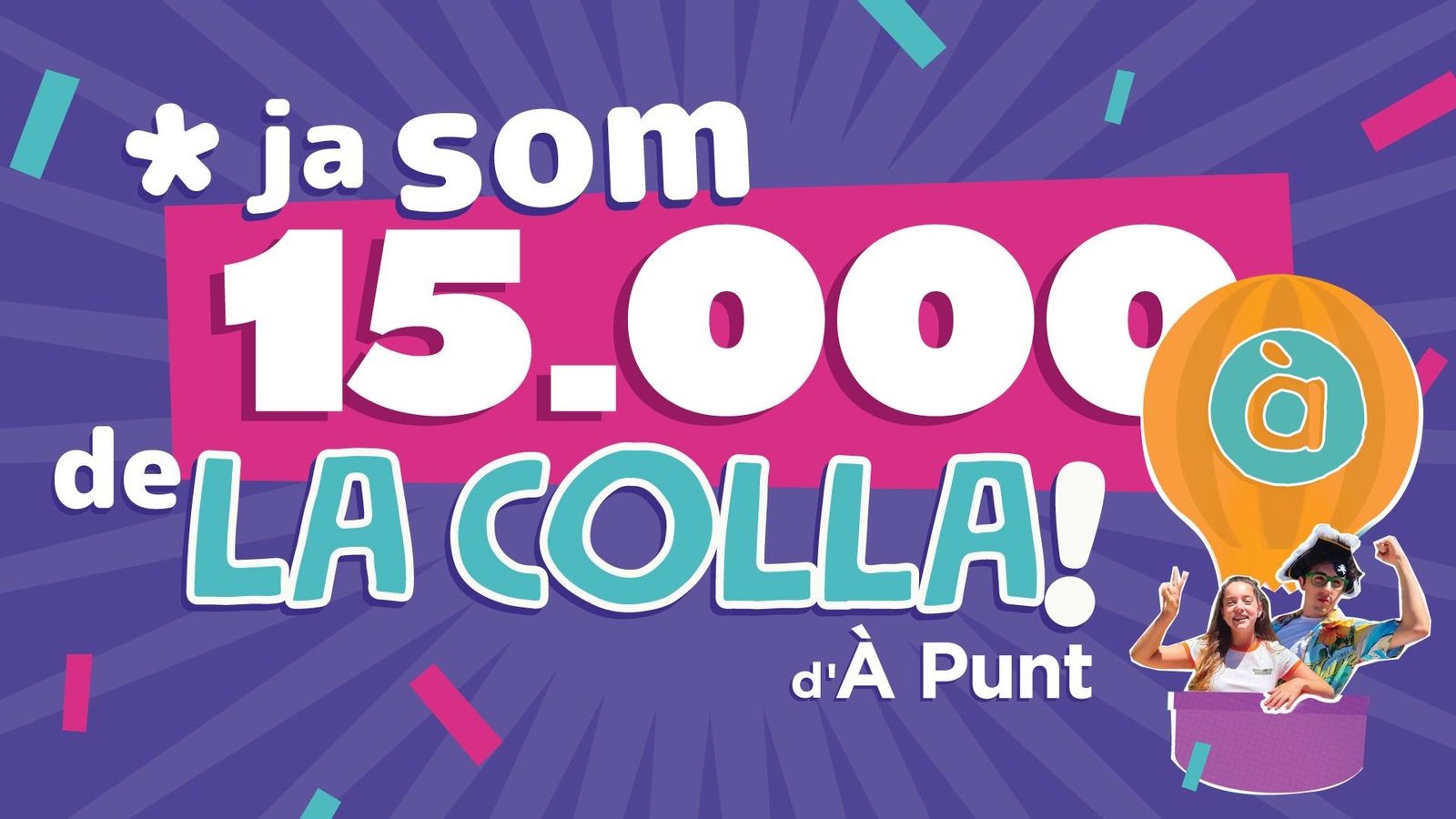 Ja en som 15.000 en La Colla