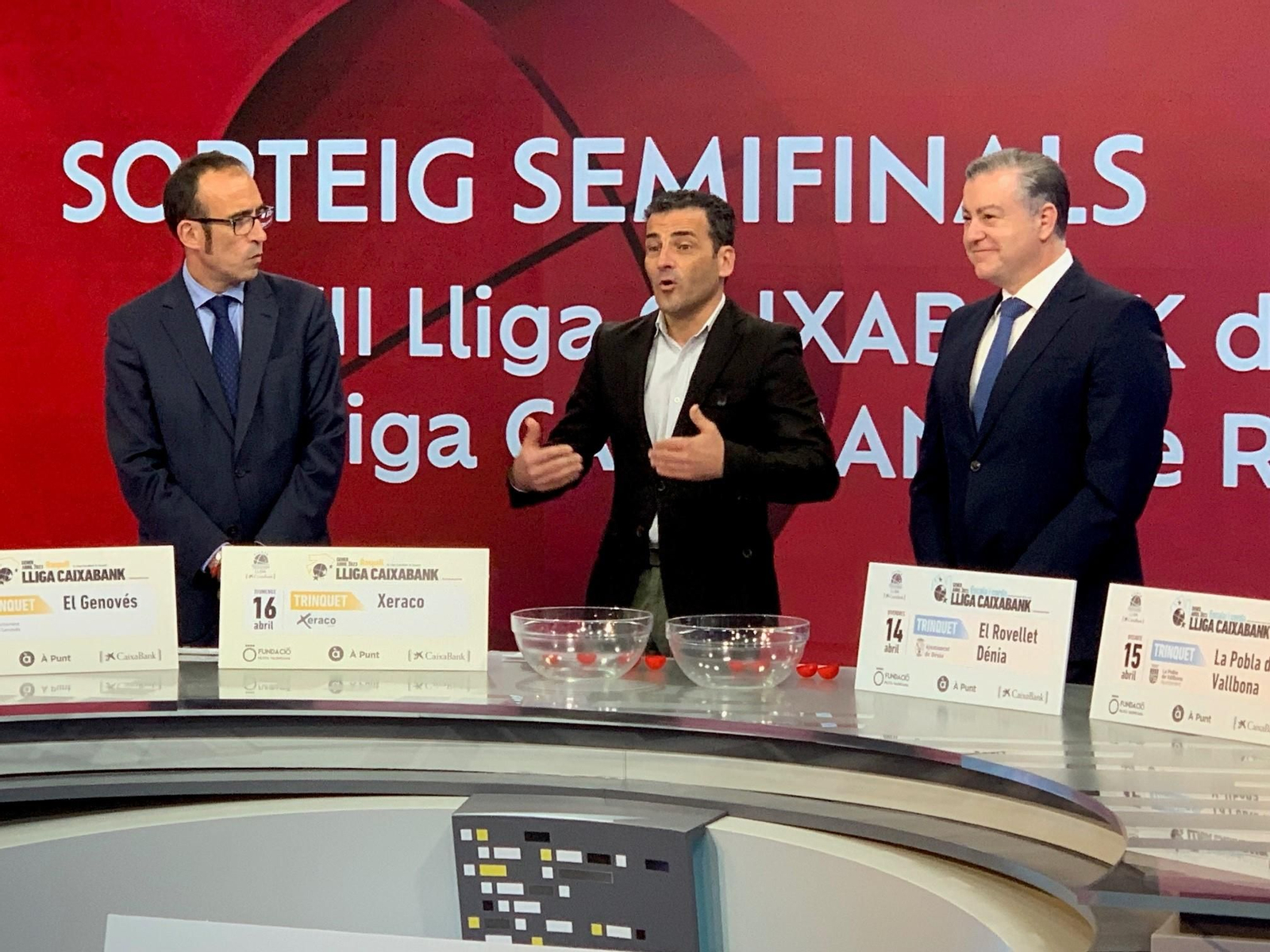 Alfred Costa ha destacat la intenció des d’À Punt d’organitzar més esdeveniments de pilota