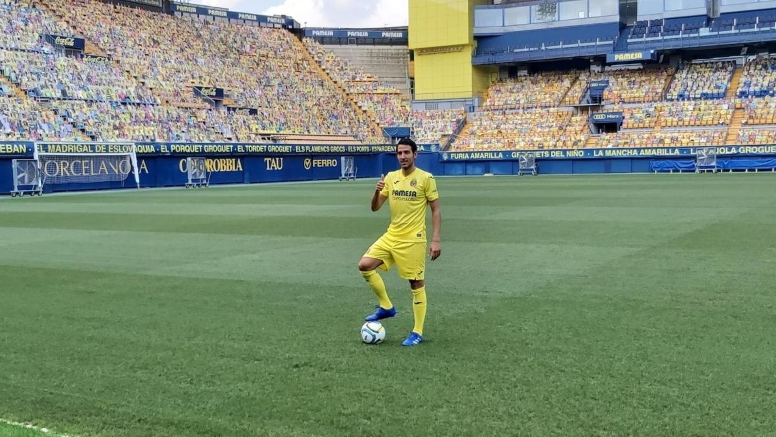 Parejo: "Tant de bo puguem guanyar el primer títol per al Villarreal"