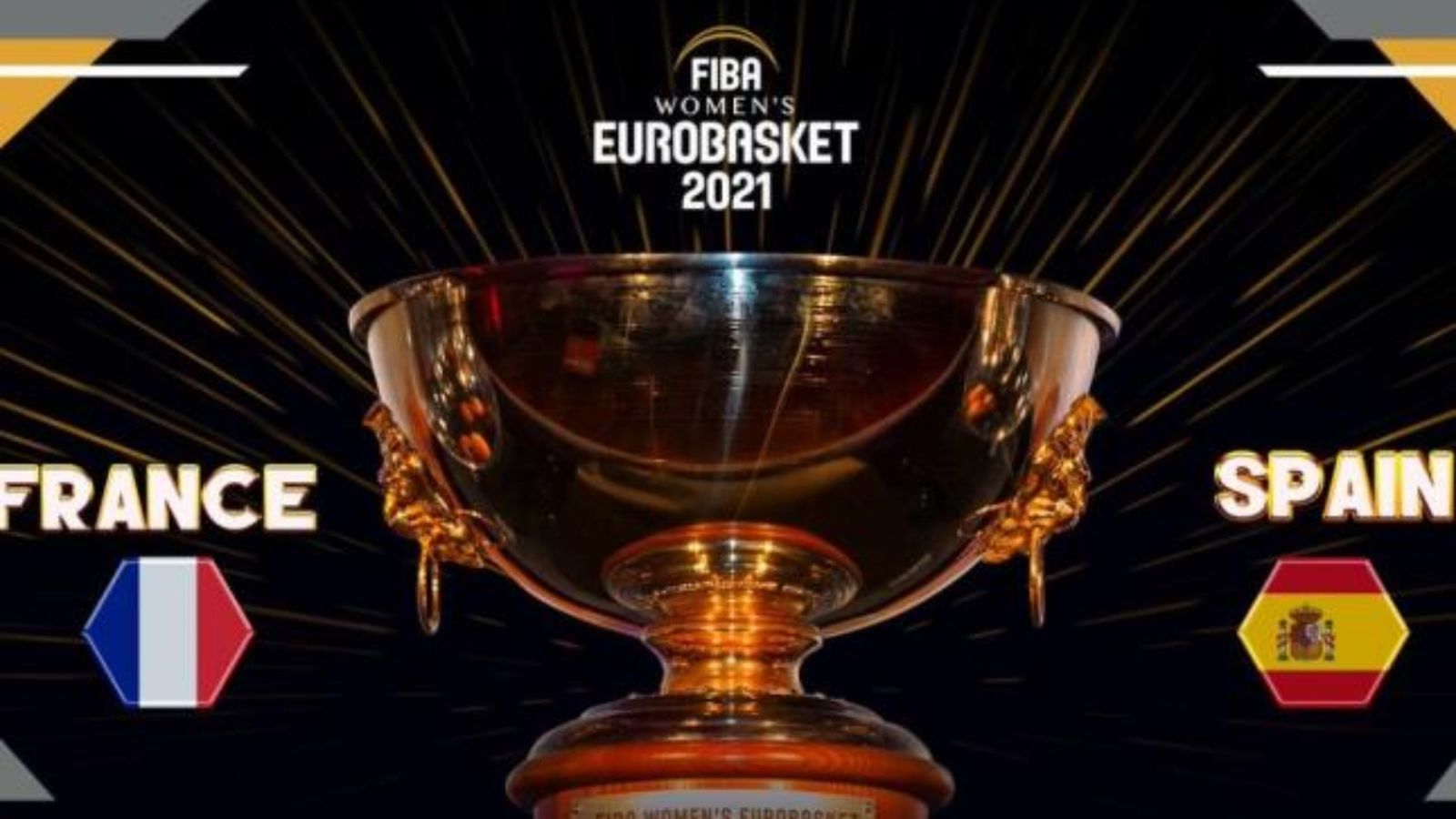 Cartell anunciador de l'Eurobasket femení 2021