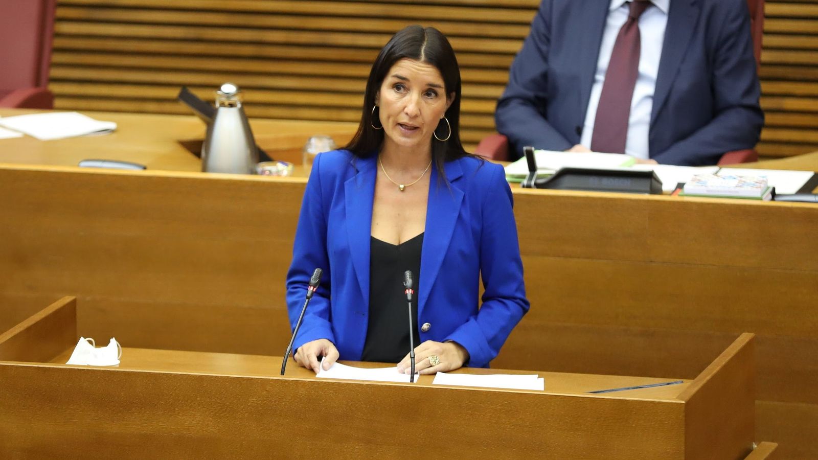 Ruth Merino a les Corts en una imatge d'arxiu
