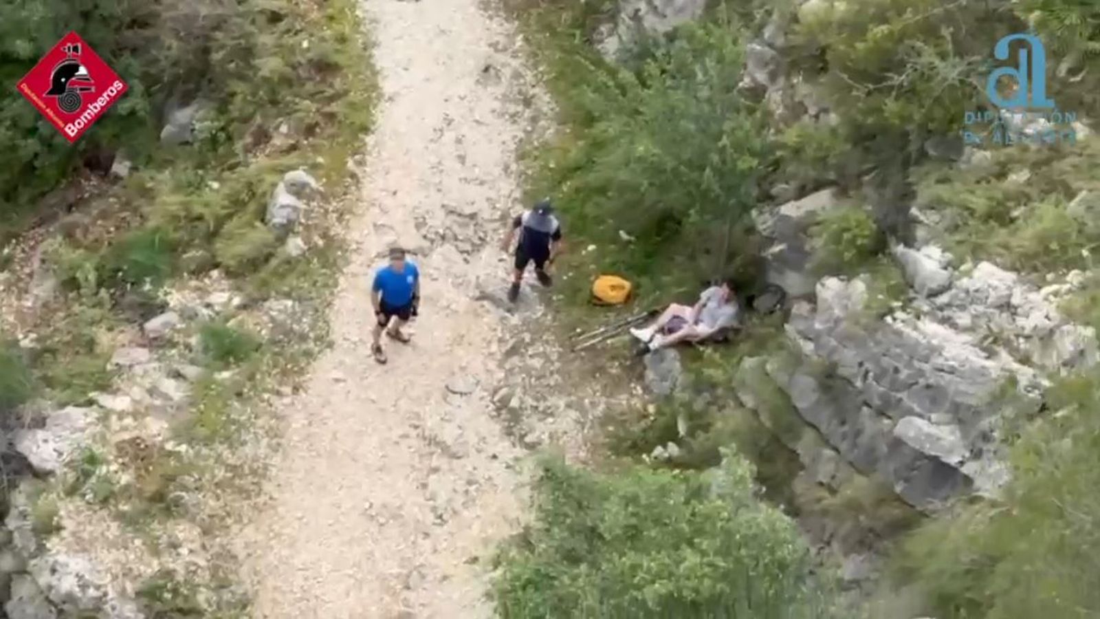 Rescat a la Vall de Laguard