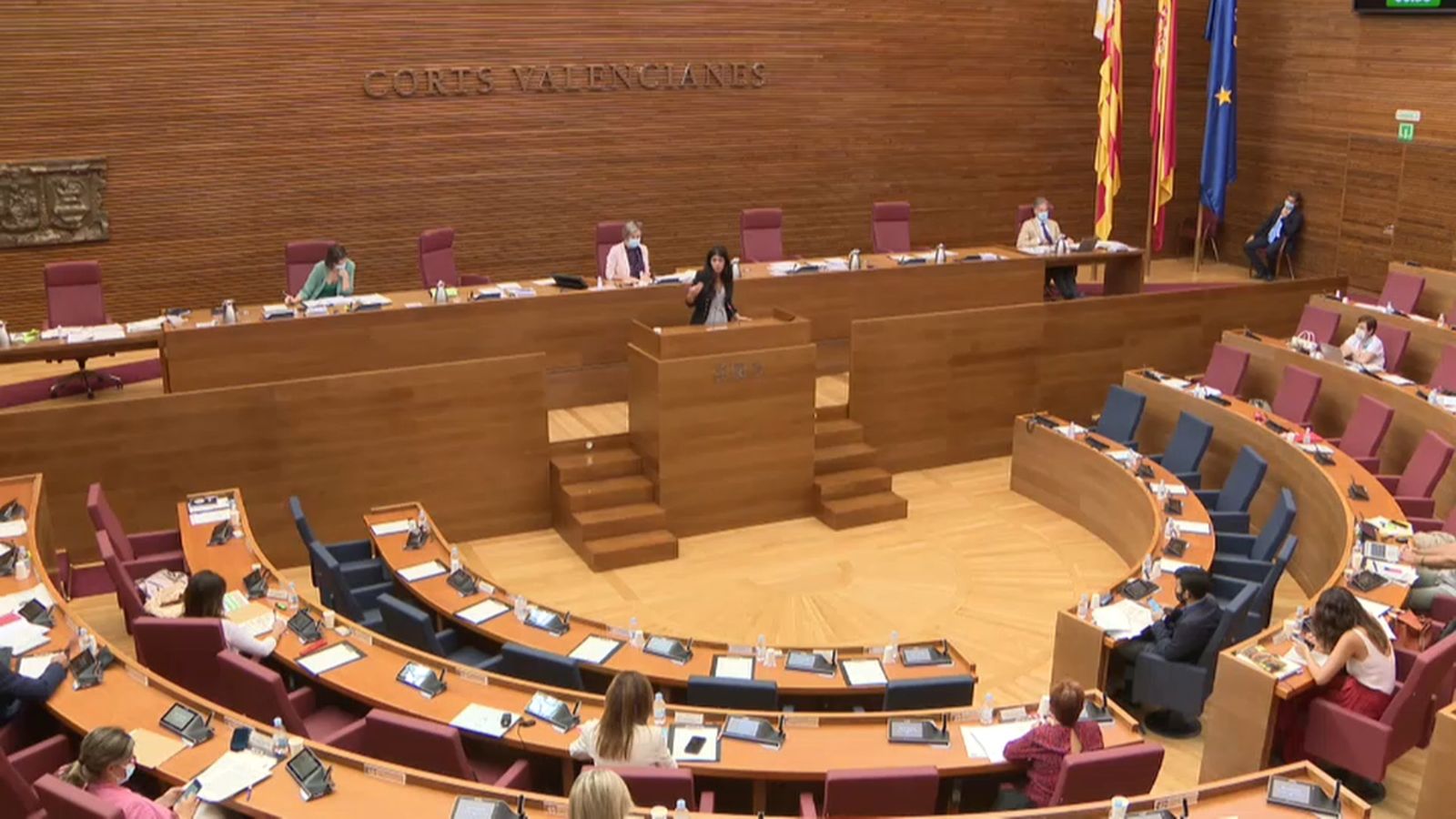 Intervenció de la síndica d'Unides Podem, Naiara Davó, a les Corts