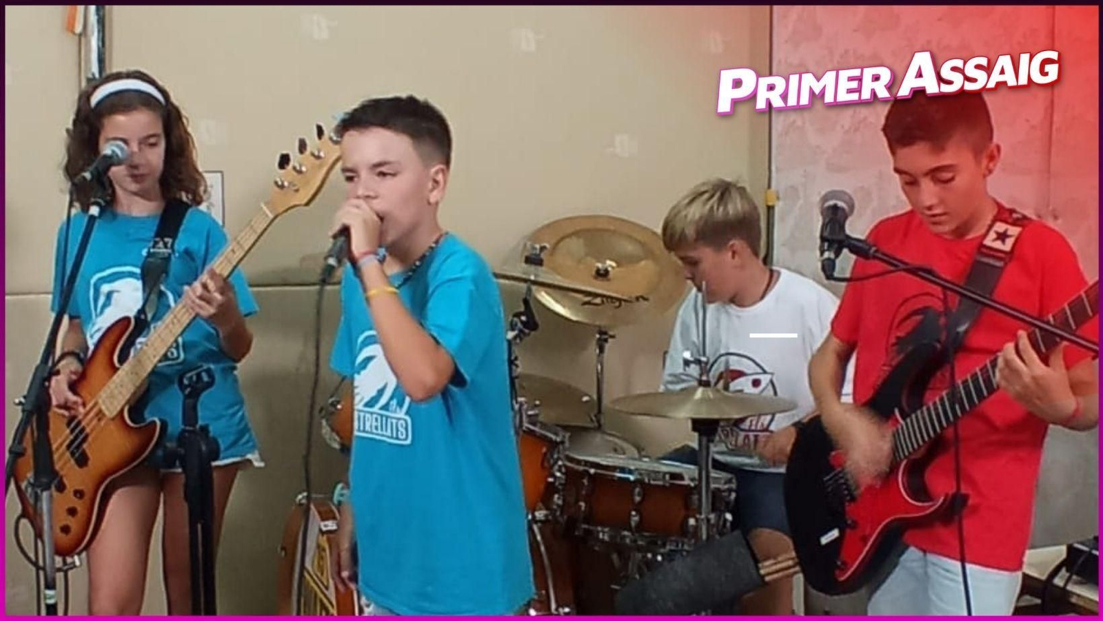 Primer assaig d'Els Estrellats