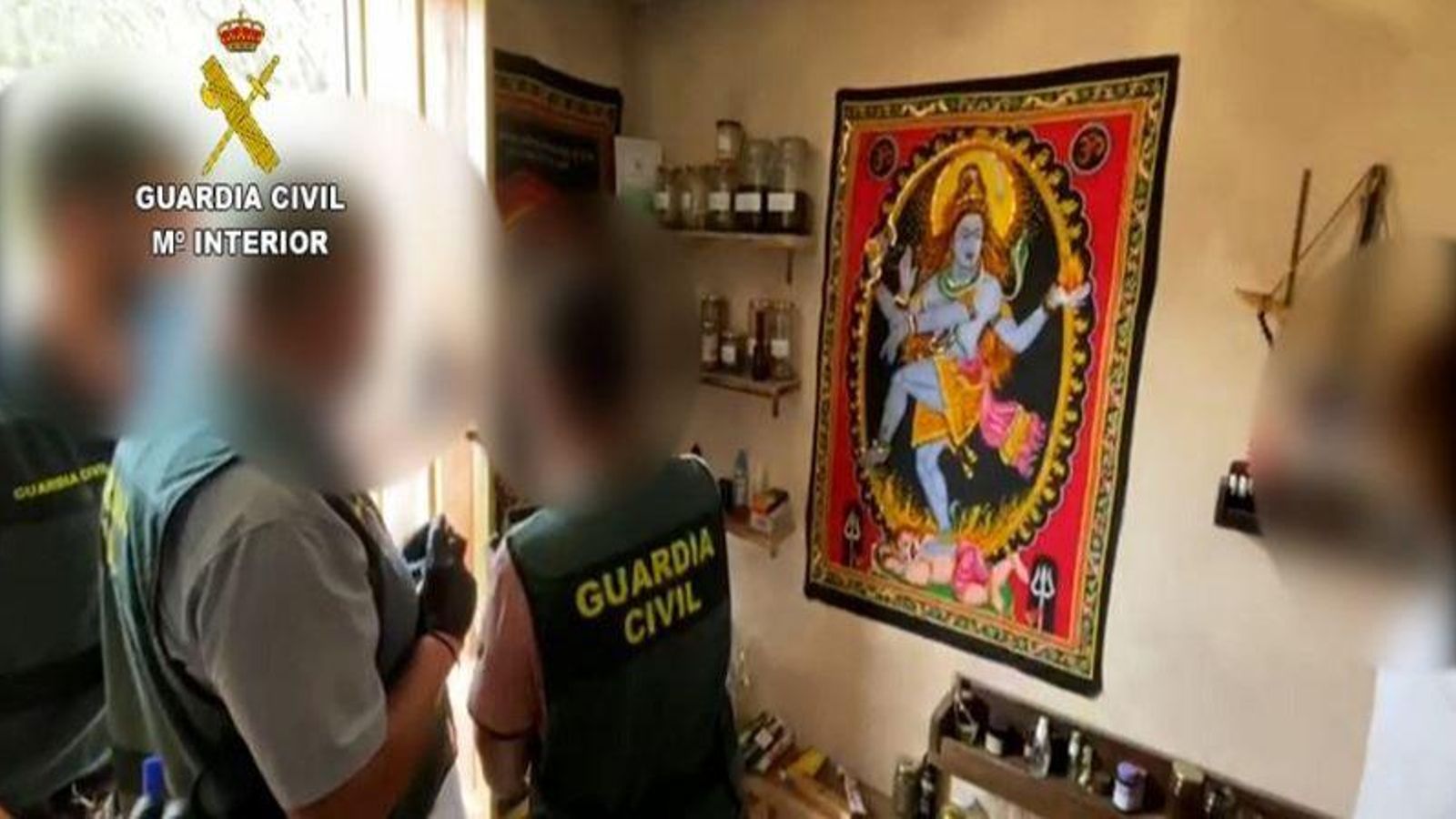 La Guàrdia Civil deté a un matrimoni per ús de substàncies psicotròpiques en terceres persones