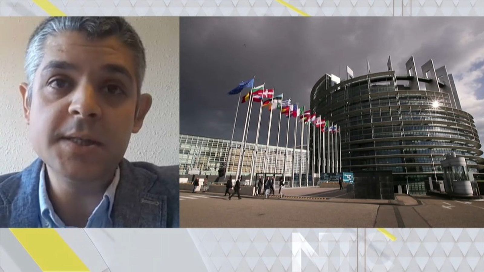 Andreu Iranzo, durant una entrevista en À Punt NTC