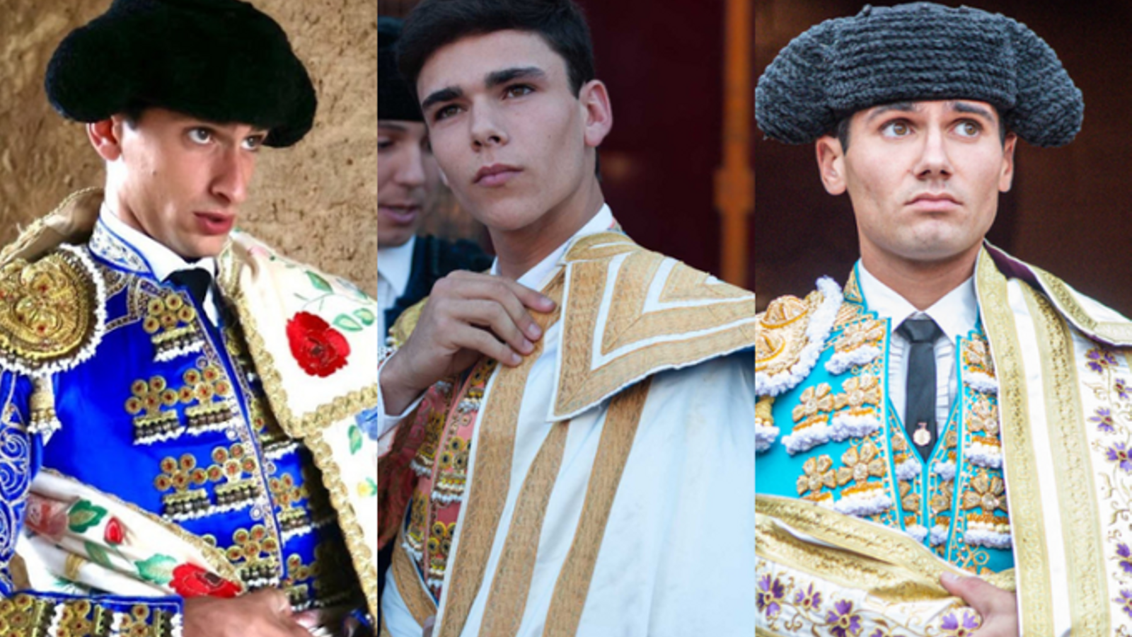 Kevin Alcolado, Simón Andreu i Juan Alberto Torrijos