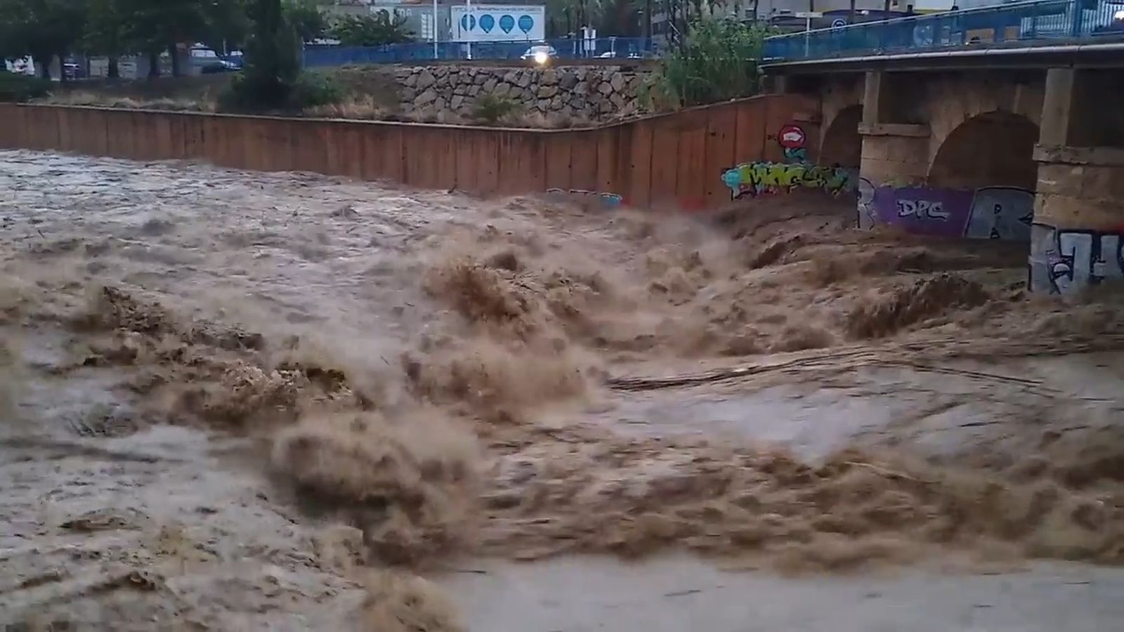 VÍDEO | Així baixa el barranc de Xiva