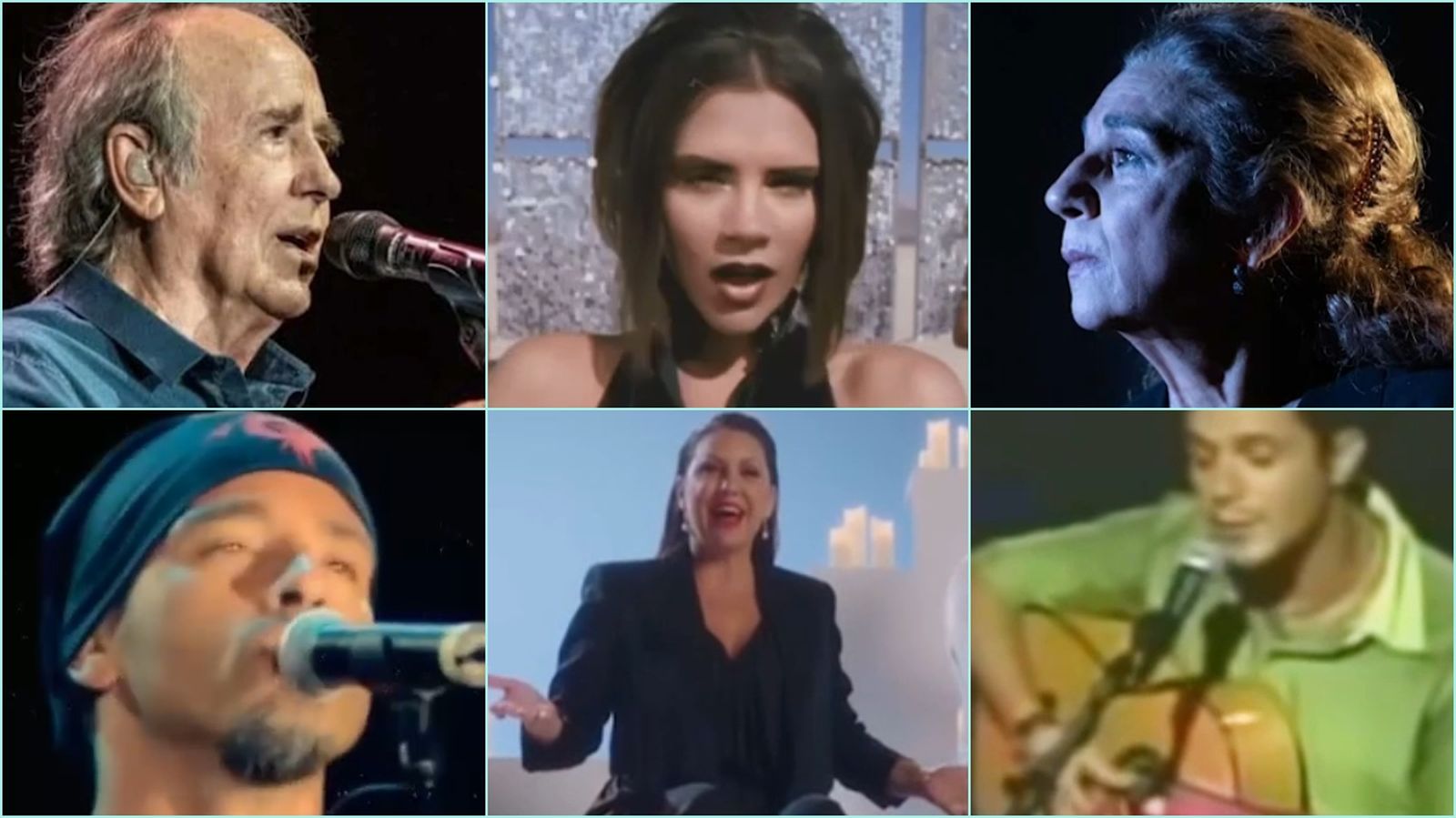 Alguns dels artistes que han treballat amb Nacho Mañó