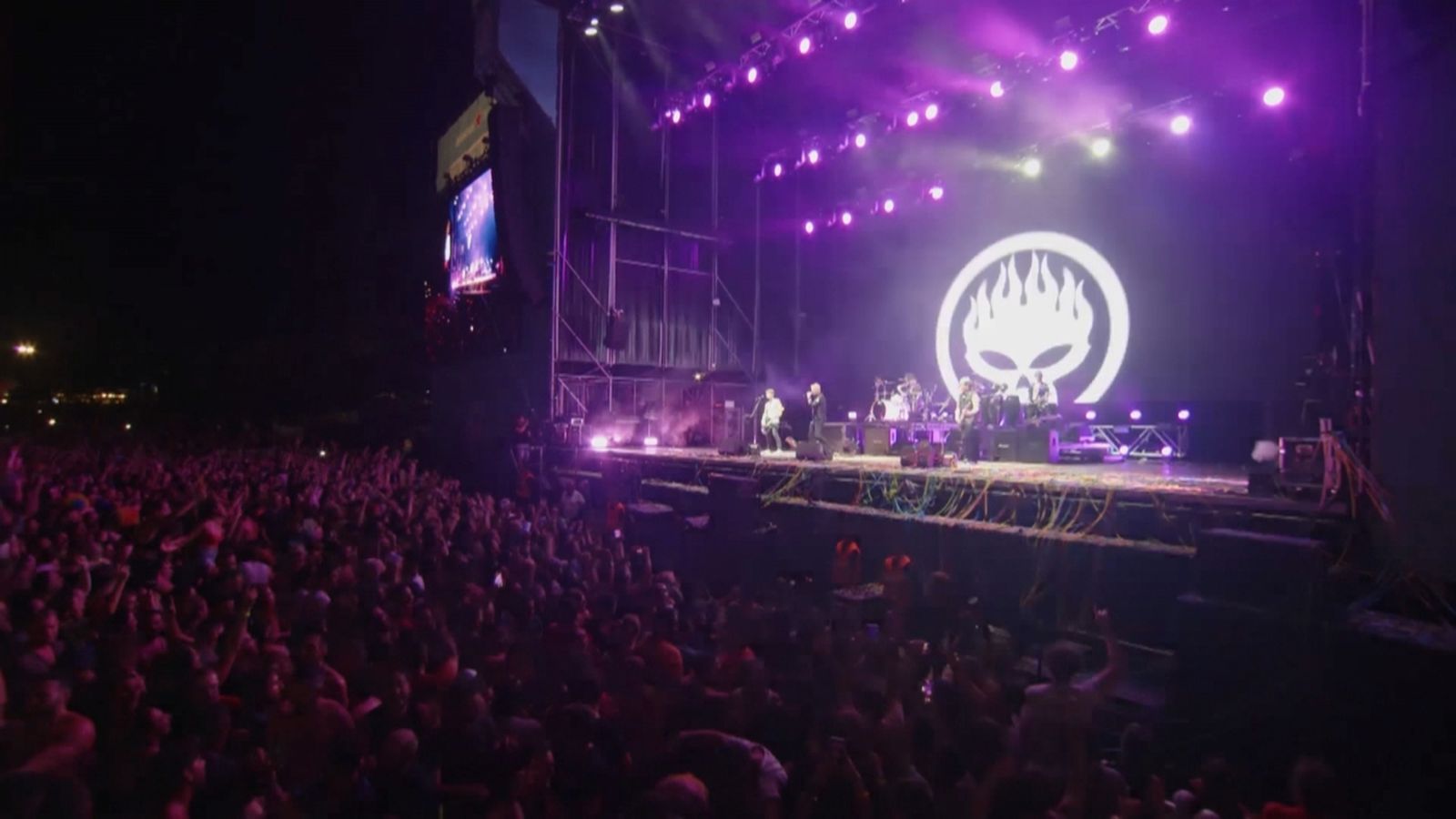 Actuació de The Offspring en el FIB