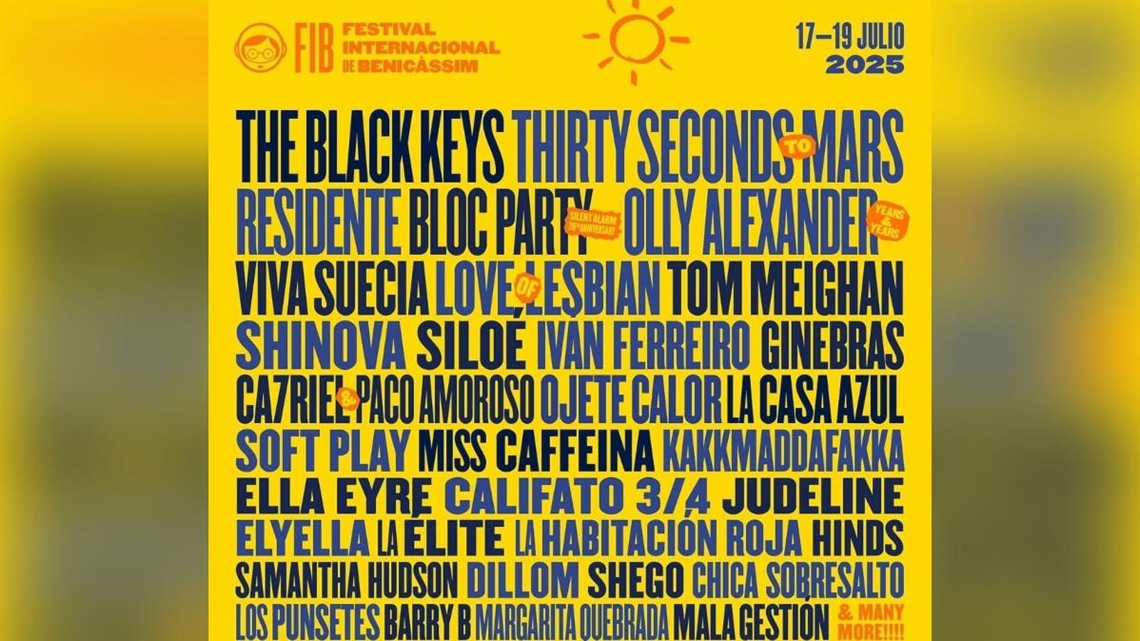 Cartell del FIB per a 2025