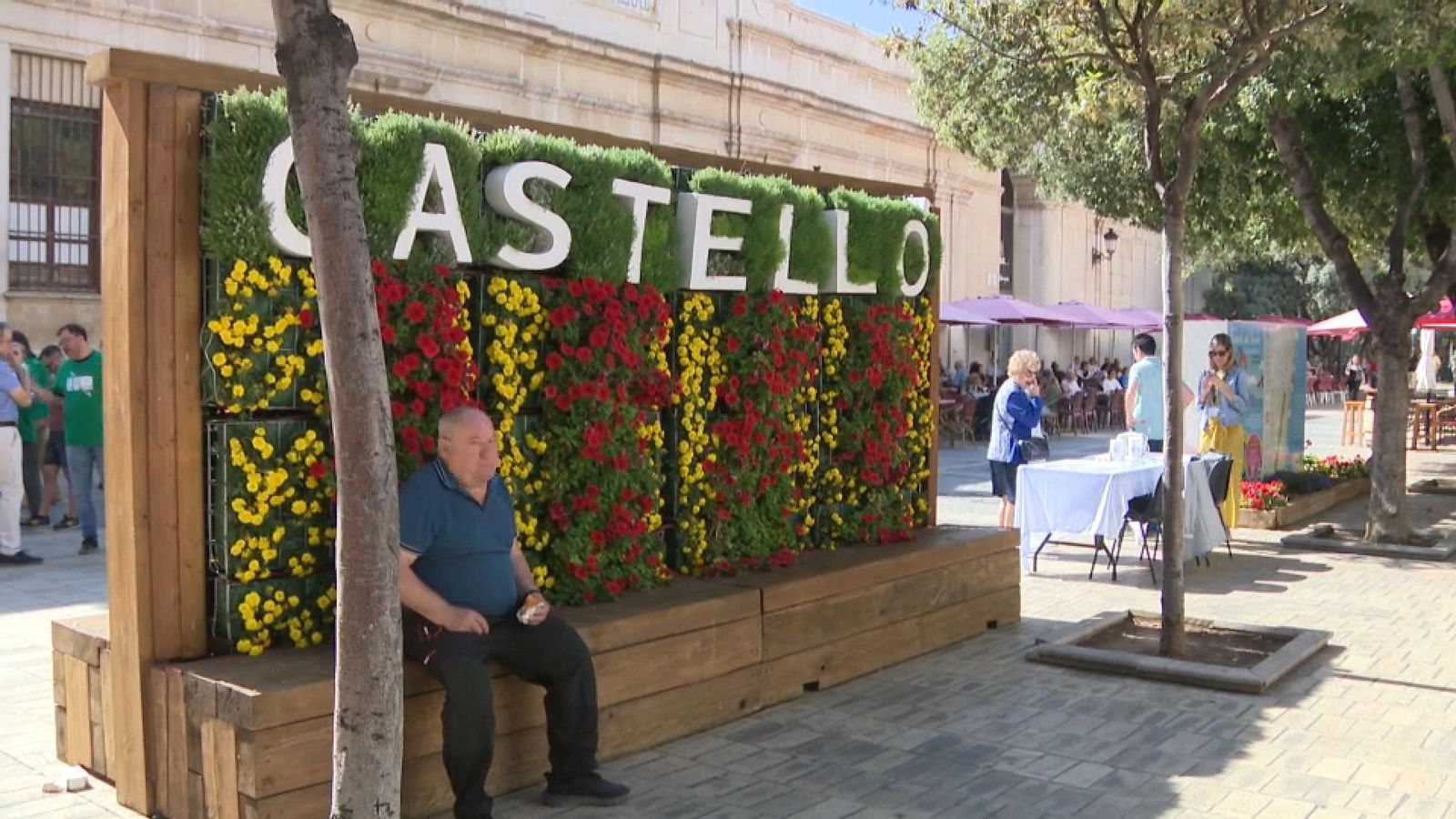 L'obra de Castelló, pròxima a la Plaça Major de la ciutat
