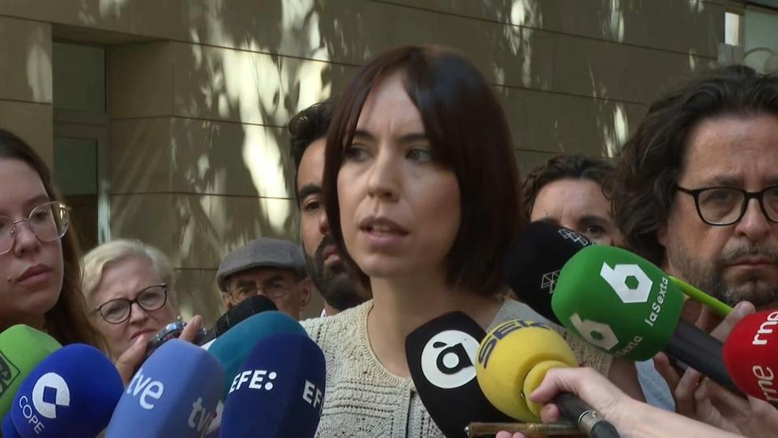 La secretària general del PSPV-PSOE, Diana Morant, a les Corts