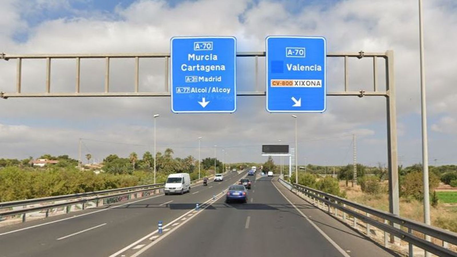 Imatge d'arxiu de l'N-334 a Alacant