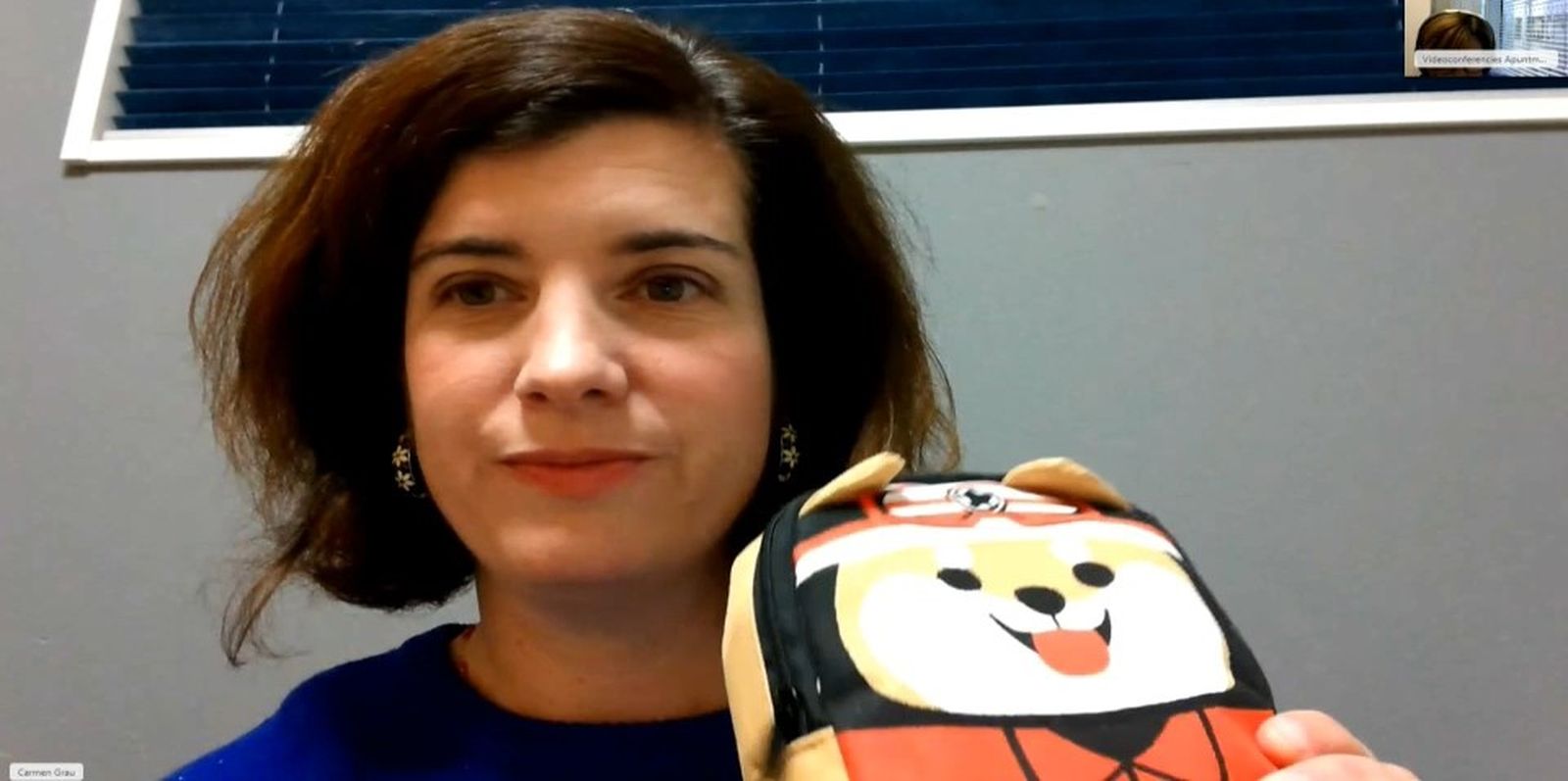 Carmen Grau i la motxilla d'emergències del Japó