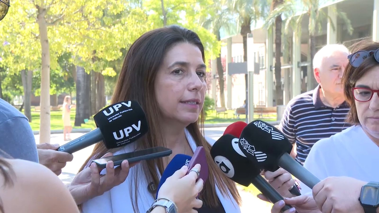 La secretaria autonòmica d’Universitats i presidenta de la Comissió Gestora de les Proves d’Accés a la Universitat (PAU), Esther Gómez, este dijous