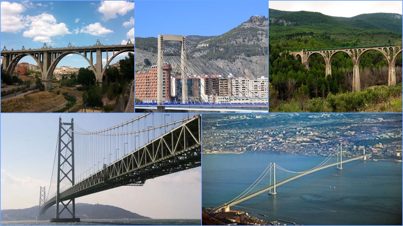 Els ponts d'Alcoi i Kobe